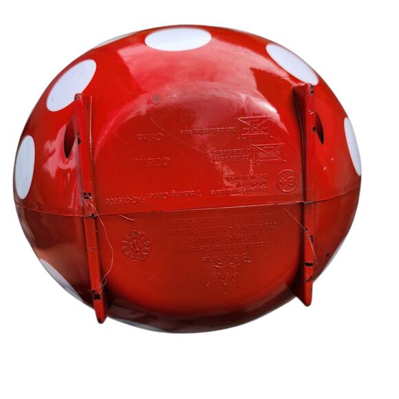 DISNEY PARK MICKEY MINNIE MOUSE POPCORN BUCKET SOUVENIR BALLOON RED POLKA DOT - Picture 6 of 12